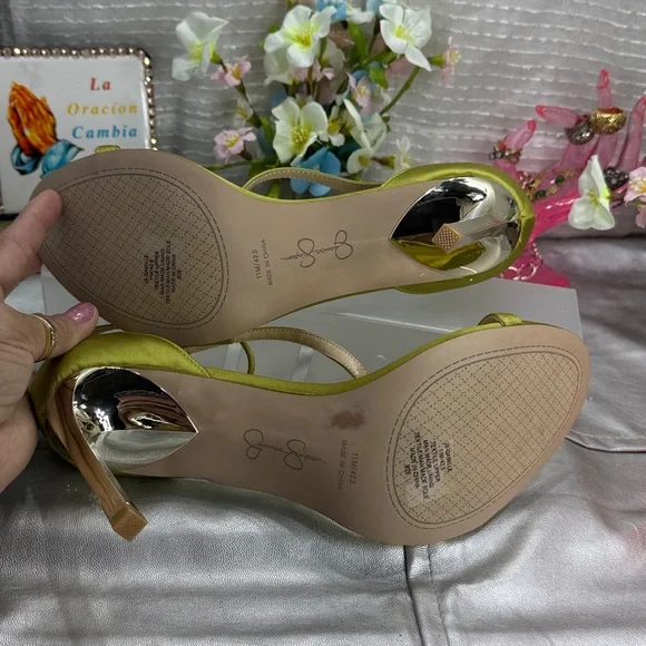 (Z) Jessica Simpson,Qamille Women Strappy Stiletto Heel Dress Sandals,Sz 11/42.5 - Picture 9 of 15